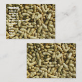 Carte De Visite cacahuètes (Devant / Derrière)