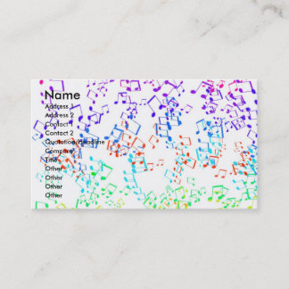 Carte De Visite Cacophonie