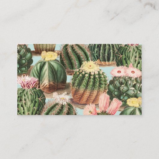 Carte De Visite Cactus (Dos)
