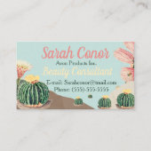 Carte De Visite Cactus (Devant)