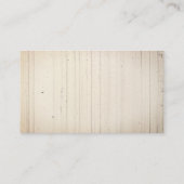 Carte De Visite Cactus à chapeau (Dos)