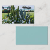 Carte De Visite Cactus au Mexique (Devant / Derrière)