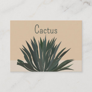 Carte De Visite Cactus Cactus Cactus Succulent Cactus