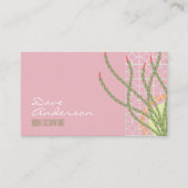 Carte De Visite Cactus du désert moderne du milieu du siècle (Devant)