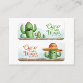 Carte De Visite Cactus Mayo (Devant)