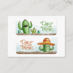 Carte De Visite Cactus Mayo