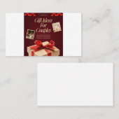 Carte De Visite cadeau (Devant / Derrière)