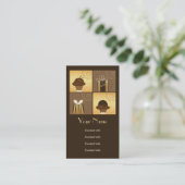 Carte De Visite Cadeau créatif (Debout devant)