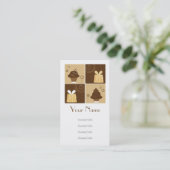 Carte De Visite Cadeau créatif (Debout devant)