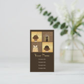 Carte De Visite Cadeau créatif (Debout devant)