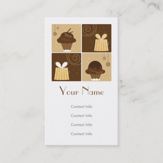 Carte De Visite Cadeau créatif (Devant)