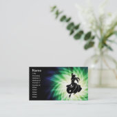 Carte De Visite Cadeau Danseuse De Salsa (Debout devant)