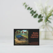 Carte De Visite Cadeau de fiançailles gothique (Debout devant)