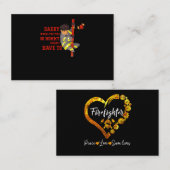 Carte De Visite Cadeau pompier | Papa Travaille Le Pompier Pole (Devant / Derrière)