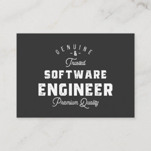 Carte De Visite Cadeau pour ingénieur logiciel