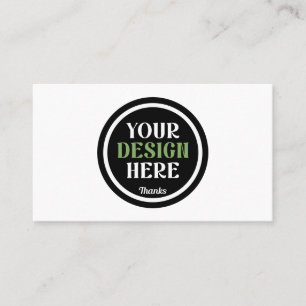 Carte De Visite Cadeaux d'appréciation d'employé de société à logo