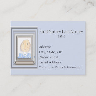 Carte De Visite Cadre créatif et Mat pour votre chef-d'oeuvre