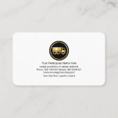 Carte De Visite Cadre Creative Truck Cargo (Dos)