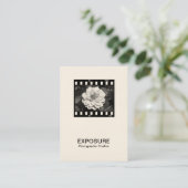Carte De Visite Cadre de pellicule 35 mm 01 (Crème) (Debout devant)