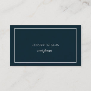 Carte De Visite Cadre Élégant Simple Minimaliste Moderne