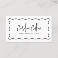 Cadre ondulé moderne, code qr, photographie
