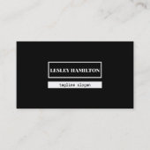 Carte De Visite Cadre rectangulaire (Devant)