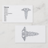 Carte De Visite Caducée (Devant / Derrière)