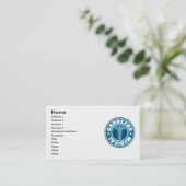 Carte De Visite Caducée (Debout devant)