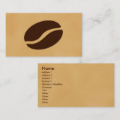 Carte De Visite Café (Devant / Derrière)