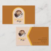 Carte De Visite Café (Devant / Derrière)