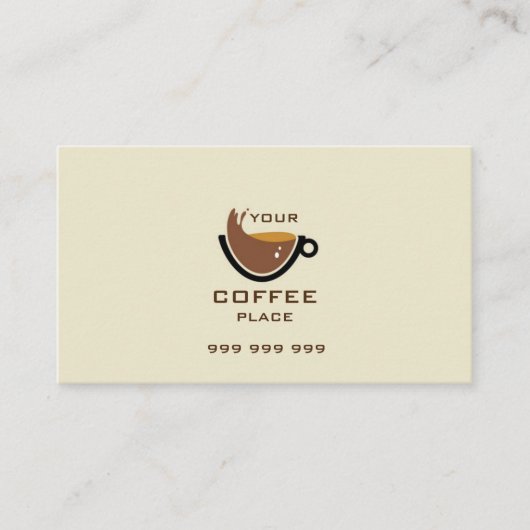 Carte De Visite Café (Devant)