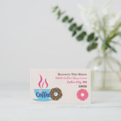 Carte De Visite Café (Debout devant)