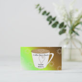 Carte De Visite Café (Debout devant)