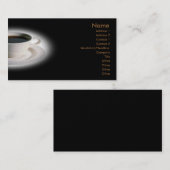 Carte de visite café (Devant / Derrière)