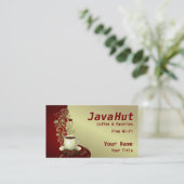 Carte De Visite Café (Debout devant)