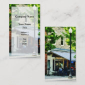 Carte De Visite Café Albany NY (Devant / Derrière)