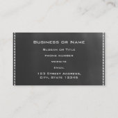 Carte De Visite Café avec tasse et café (Dos)