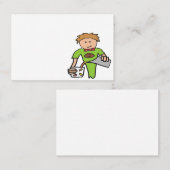 Carte De Visite Café Barista (Devant / Derrière)