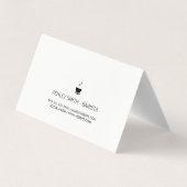 Carte De Visite Café | Barista (Dos)