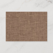 Carte De Visite Café Boutique Latte Mug Art Haricots Chocolat Brow (Dos)