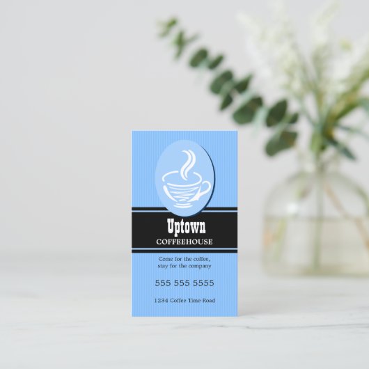 Carte De Visite Café/café (Debout devant)