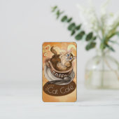 Carte De Visite Café Café (Debout devant)