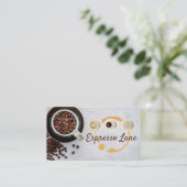 Carte De Visite Café | Café | Boisson chaude (Debout devant)
