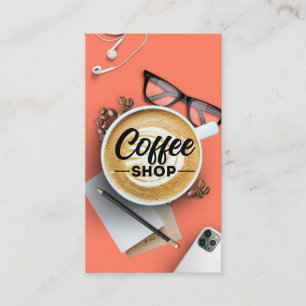 Carte De Visite Café/Café/Boutique de café
