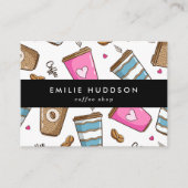 Carte De Visite Café, Café, Café, Barista, Café (Devant)