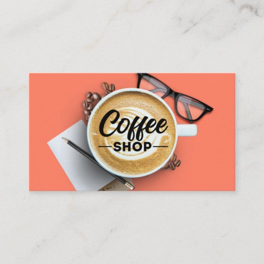 Carte De Visite Café/Café/Café/Café (Devant)