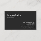 Carte De Visite Café Café Café Café Beans Café Café Café Café Bout (Dos)