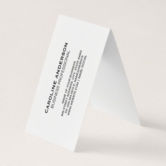 Carte De Visite Café | Coupe de Java | Haricots à café (Dos)