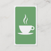 Carte De Visite café de mod (Dos)