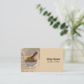 Carte De Visite Café de nouilles (Debout devant)